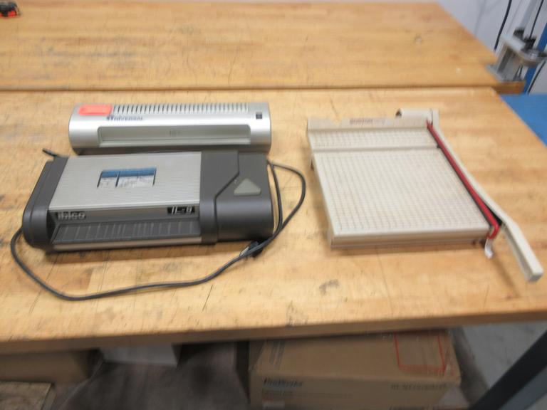 Laminator Machines (2), Boston 2612 Paper Cutter