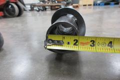 Used Haas 84" x 3.75" Chip Auger Screw, 1.875" Female Connection