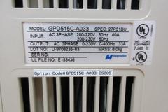 Haas Used MagneTek GPD 515C-A033 Spindle Drive with Digital Operator JVOP-130U