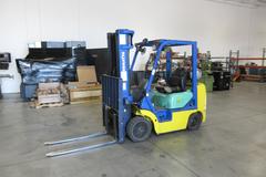 Komatsu Seated Propane Forklift Truck, 4480 LB Load Capacity