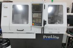 Maier ML32D 9 Axis Proline CNC Swiss Lathe with LNS Hydrobar Express 332 Bar Feeder and Shopmade High Pressure Coolant System