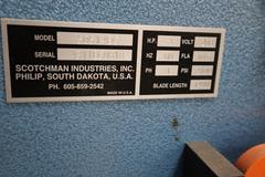 Scotchman 50514-EC 50 Ton Hydraulic Ironworker, Flat Shear, Angle Shear, Brake, Punch, Notcher