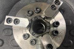 Haas SL-10 CNC Turning Center, Haas Coldfire CNC Control, Collet Chuck, Tool Setter, Chip Conveyor
