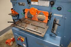 Scotchman 50514-EC 50 Ton Hydraulic Ironworker, Flat Shear, Angle Shear, Brake, Punch, Notcher