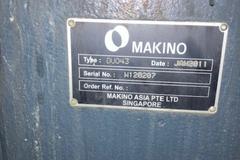 Makino Duo43 CNC Wire Type EDM, MGW-S6 Control, 34.25" x 29.72" Tank (Machine Prepped for Shipment)