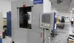 Nagel ECO 40-2 Automatic Vertical CNC Honing Machine, Twin Spindle, (New In 2012), Allen Bradley Panel View Plus 1500 Control.