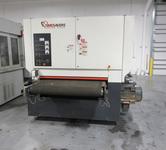 Time Savers 4300 Series Triple Head 52" Wide Belt Conveyor Feed Sanding Machine, Model 4331-45-001