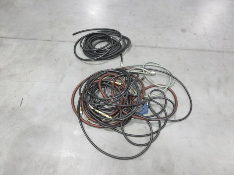 Air Hoses and Quick Connects, Assorted Lengths and Sizes, 1/4, 3/8" Tubing