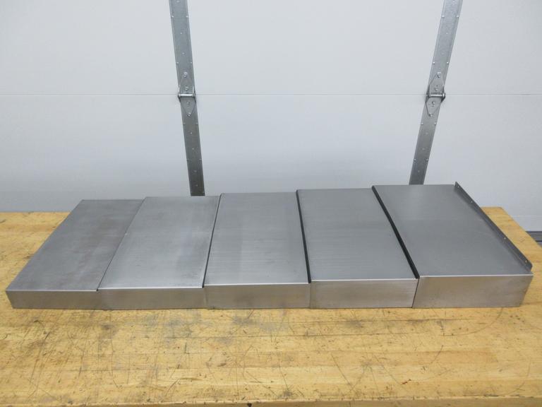 Used Haas 93-2677 X-Axis VF-3 Waycover, (1) Section for Left or Right Side