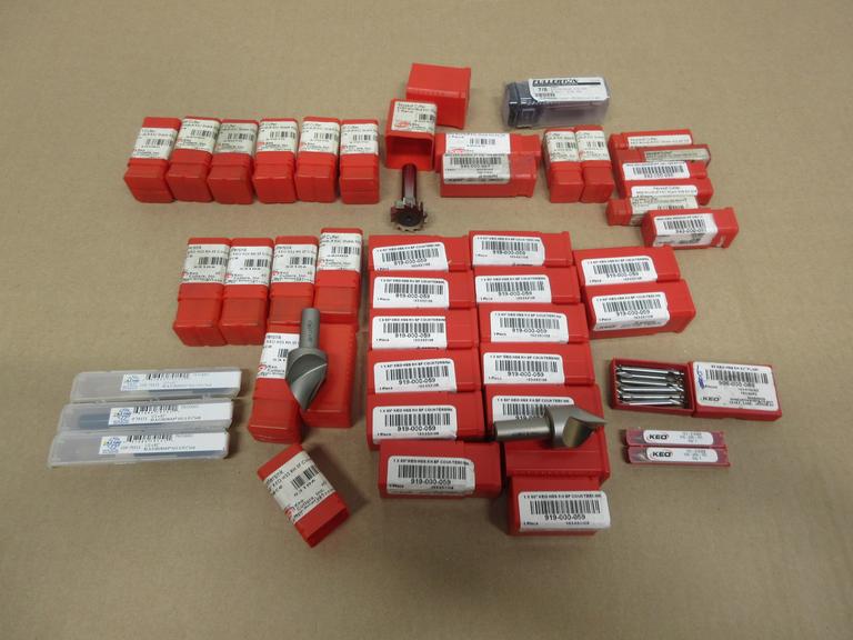 KEO Keyseat Cutters Assorted Sizes, 60 Deg Countersinks, #2 Center Drills, ***All New In Packaging!! ***