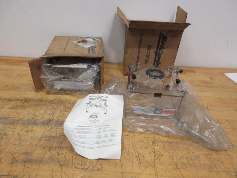 Bridgeport General Purpose Plastic Safety Guards (3 Units),  ***All New Unused***