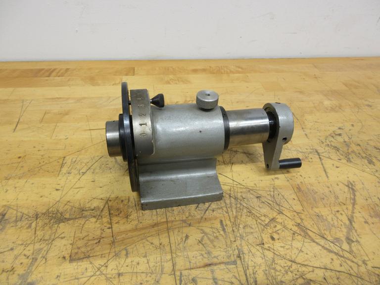 5C Horizontal Spin Collet Indexer, 36 Increment 10 Degrees, Approx 2.75" Center Height, Unknown Brand