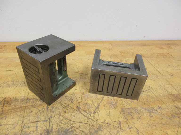 Taft-Pierce Magnetic Angle Blocks (2 pcs), 6.5" x 4.25" x 4.75"