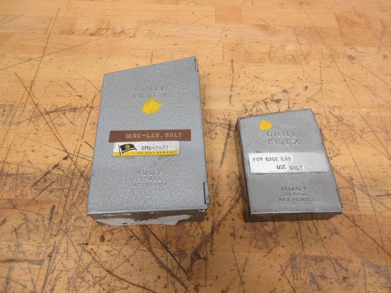 Huot Pin Indexes .060" - .228" and .234" - 413"