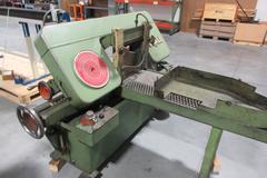 DoAll 14" Width Horizontal Band Saw, Hydraulic Lift and Variable Feed Cut