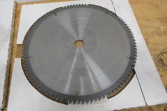 FS Tool Carbide Tipped Cut-Off Saw Non-Ferrous Blades (2) 14" x 30mm x 100T **One New, One Slight Use**, (1) 350mm x 32mm x 108T **New**