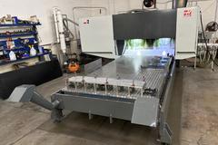 Haas GM-2 CNC Vertical Gantry Mill, 145" x 72" x 22", 15K RPM, 30 ATC, Probing, TS Coolant, Vacuum Table, High Speed Machining