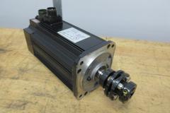 Used Haas Servo Axis Motor Sigma 1- 09 (Long) Part #93-62-0013 (Yaskawa Model USAGED-09A22K), With Coupling