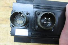 Used Haas Servo Axis Motor Sigma 1- 09 (Long) Part #93-62-0013 (Yaskawa Model USAGED-09A22K), With Coupling