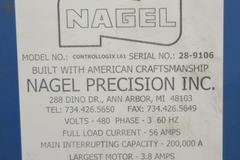 Nagel ECO 40-2 Automatic Vertical CNC Honing Machine, Twin Spindle, (New In 2012), Allen Bradley Panel View Plus 1500 Control.