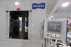 Nagel ECO 40-2 Automatic Vertical CNC Honing Machine, Twin Spindle, (New In 2012), Allen Bradley Panel View Plus 1500 Control.