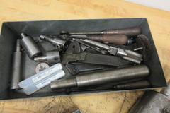 Live Centers with #3 & #4 Morse Tapers, Assorted Lathe Tool Holders and Cutting Tools