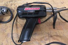 Corded Power Tools, Milwaukee Drill, 7-1/4" Skilsaw, Black & Decker Jigsaw, Weller Soldering Iron, Ace Heat Gun
