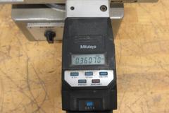 Nikon Measurescope Microscope with 10x Objective Lens, Ring and Stage Light, (2) Mitutoyo 164-162 Digital Micrometers 0-2" Range .00005" Resolution