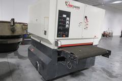 Time Savers 4300 Series Triple Head 52" Wide Belt Conveyor Feed Sanding Machine, Model 4331-45-001
