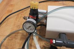 Static Control Services Airflow Control Unit with Regulator and (2) Grounded Air Guns and Tubing