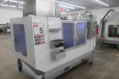 Haas VF-5/40 CNC Vertical Machining Center, 10K RPM, 24 ATC, Thru Spindle Coolant, Probing, 4th Axis Drive, 2 Speed Gearbox