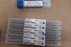 Carbide and HSS End Mills, Drills, Assorted Brands and Sizes.  OSG Guhring, Melin Widia and More
