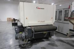 Time Savers 4300 Series Triple Head 52" Wide Belt Conveyor Feed Sanding Machine, Model 4331-45-001