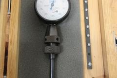 Small Hole Dial Bore Gages, (1) Diatest .165" - .394" with Setting Rings, (1) Scherr Tumico Approx .225" - .325", Both In Wood Cases