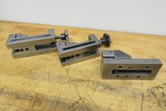 Tool Makers Precision Vises 3", 2.5", 2625" Widths, and 2.75" x 2.5" x 1.75" Vee Block
