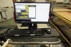 CAMaster Stinger X3 SR-48 CNC Router, 4 Zone Hurricane Vacuum Table System, Main Spindle and 2 Sub Spindles