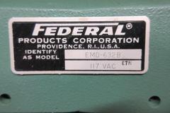 Federal Electric Bore Gage System EMD-632B (2 Units)  with Analog Readout, (1ea) 28.65 & 22.01mm Probe Heads and (1ea) 28.65 & 22.01mm Master Setting Ring