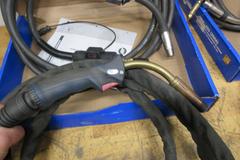 Miller and Abicor Binzel MIG Welding Guns with Connector Cables