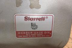 Starrett Weber Gage Division 18" Height Master with Optical Scope and Dust Cover