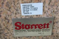 Starrett Pink Granite Surface Plate "Grade B"