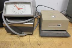 Vintage Employee Time Clock Stamp Recorders, (1) Calculagraph, (2) Stromberg, (1) Lathem