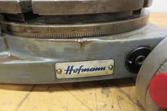 Hoffman 8" Manual Rotary Table with 6 T-Slots, Side Clamping, Approx 2-3/4" Work Face Height