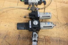 AutoDrill Model 2140-2 Single Head Pneumatic Feed Drilling Head Attachment