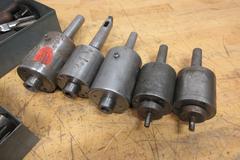 Live Centers with #3 & #4 Morse Tapers, Assorted Lathe Tool Holders and Cutting Tools