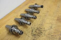 Accupro (5) CAT40 ER16 Collet Type Tool Holders 3.5" Gage Length