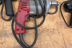 Corded Power Tools, Milwaukee Drill, 7-1/4" Skilsaw, Black & Decker Jigsaw, Weller Soldering Iron, Ace Heat Gun
