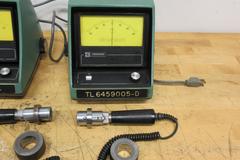 Federal Electric Bore Gage System EMD-632B (2 Units)  with Analog Readout, (2) 28.65mm Probe Heads and (1) 28.65mm Master Setting Ring