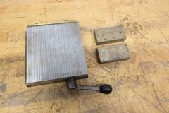 Walker Ceramax Permanent Magnetic Chuck 6" x 6.5", with (2) 4" x 2" x 1" Mag Blocks