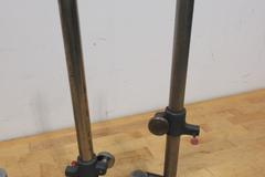 Van Keuren 16" Indicator Stands (2 pcs) with (2) Gertner Magnetic Base Stands with 1/2" & 3/4" Shank Holders