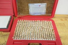 Changda .061 - .250" & .251 - .500" Minus Pin Gage Sets, ***New In Plastic Divider Cases***